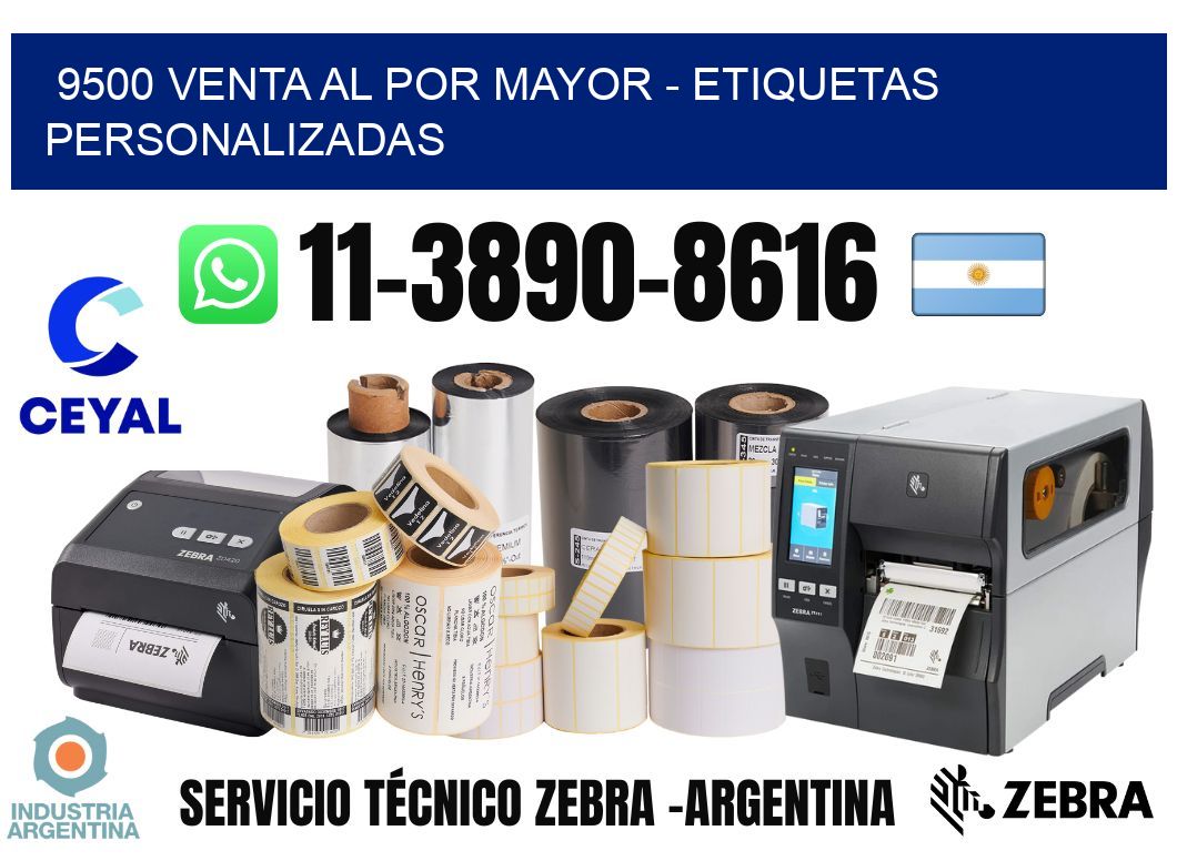 9500 Venta al Por Mayor - Etiquetas Personalizadas