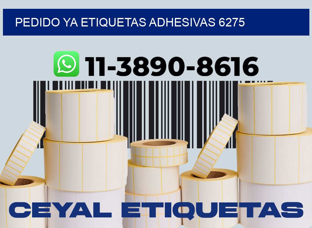 pedido ya etiquetas adhesivas 6275