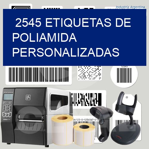 2545 Etiquetas de poliamida personalizadas