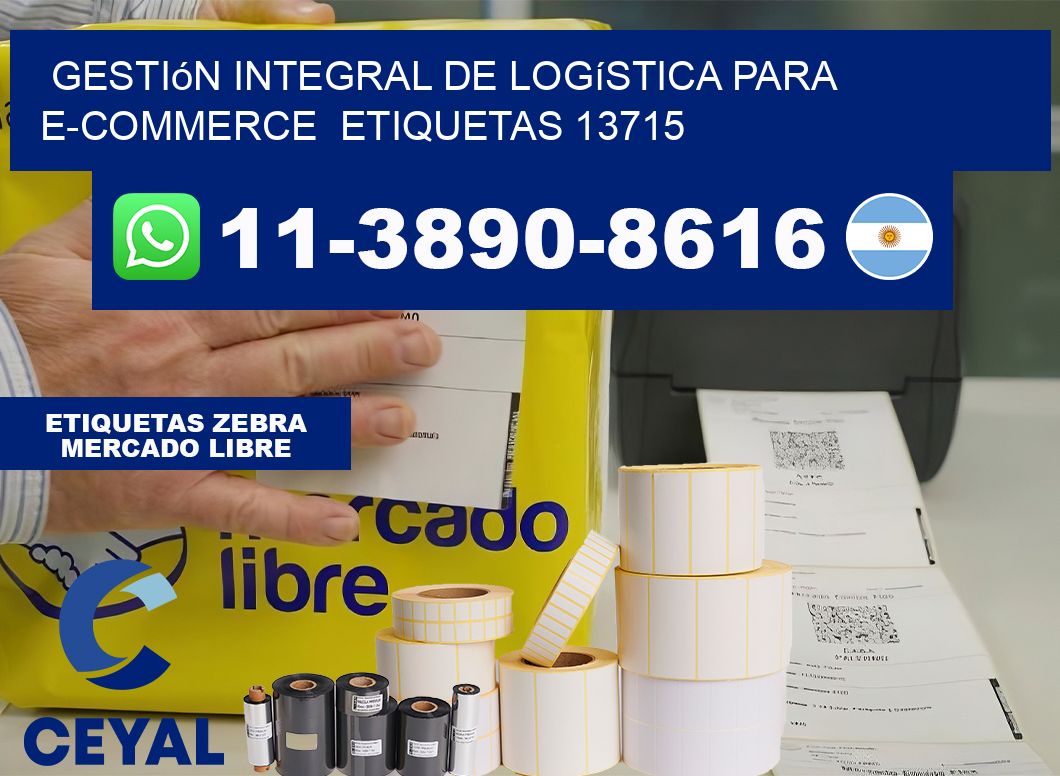 Gestión integral de logística para e-commerce  etiquetas 13715