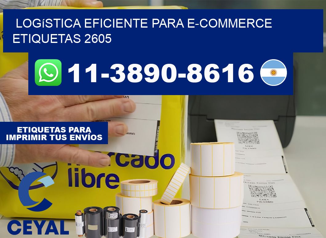 Logística eficiente para e-commerce  etiquetas 2605