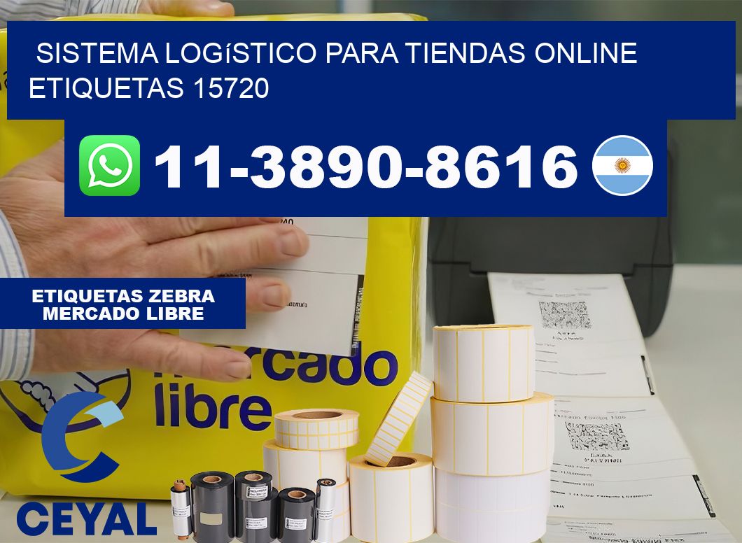 Sistema logístico para tiendas online  etiquetas 15720