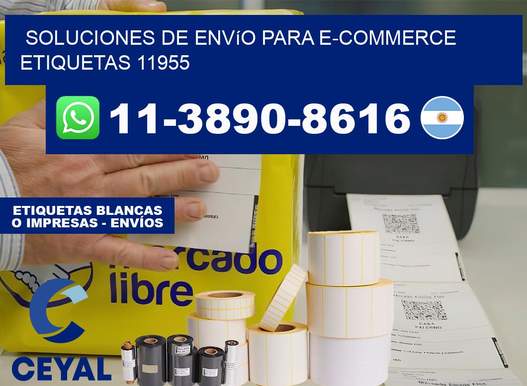 Soluciones de envío para e-commerce  etiquetas 11955