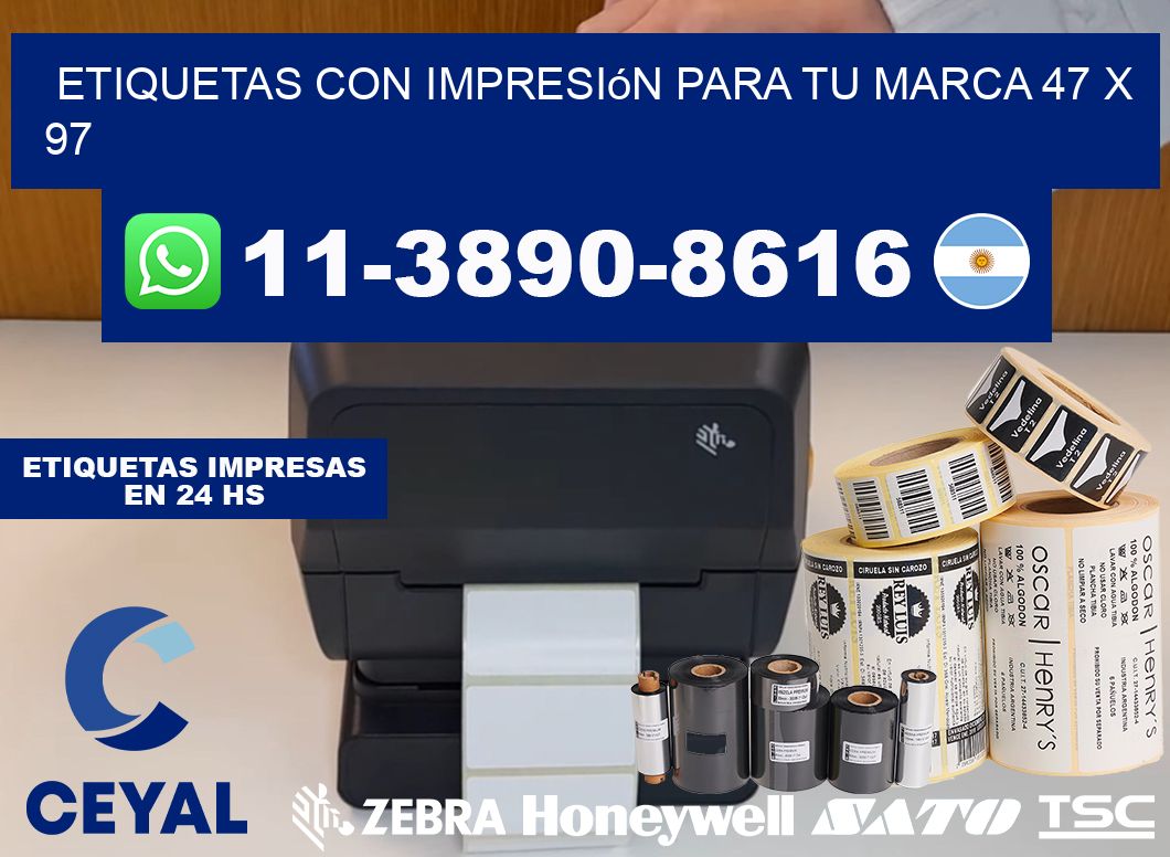 etiquetas con impresión para tu marca 47 x 97