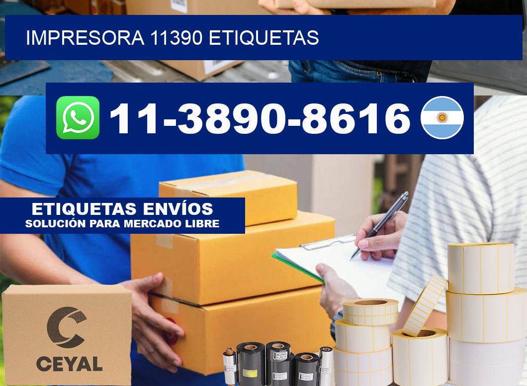 impresora 11390 etiquetas