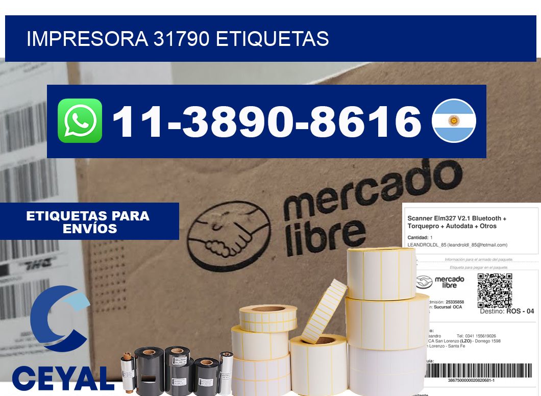 impresora 31790 etiquetas