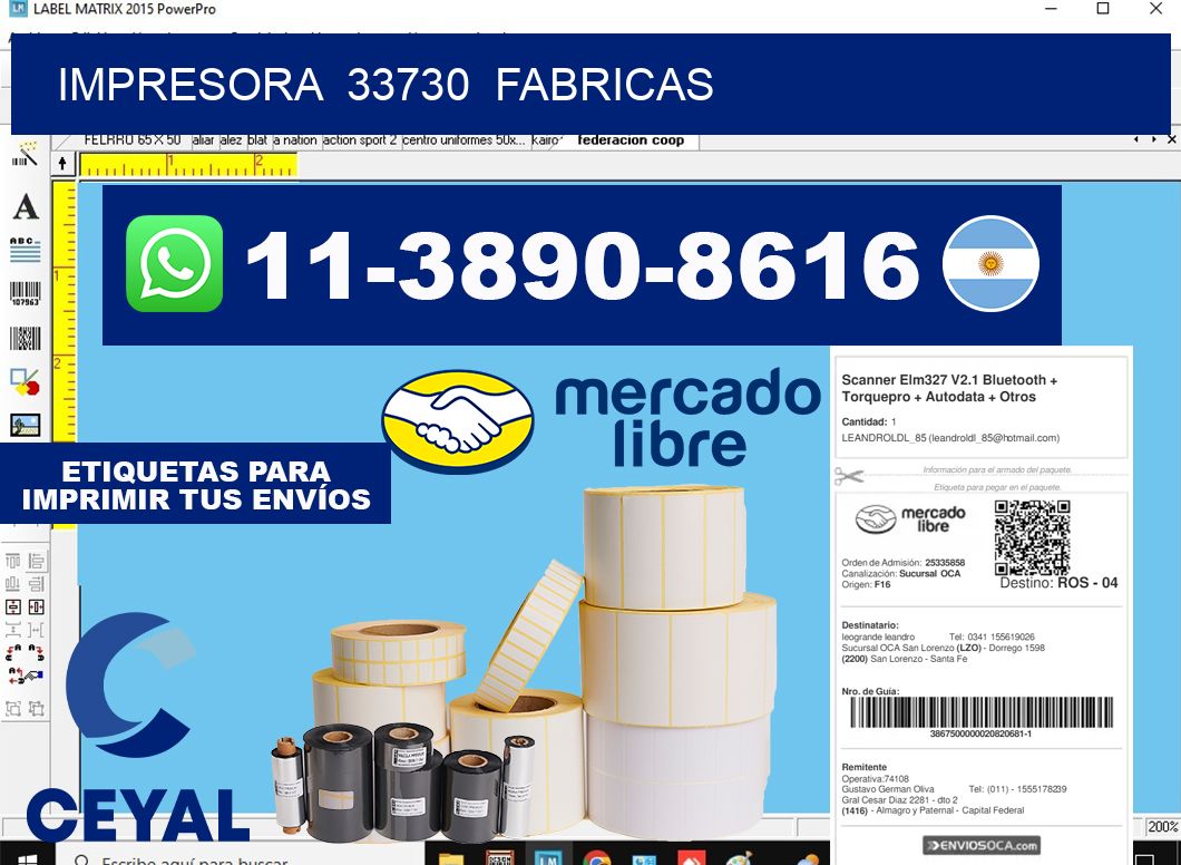 impresora  33730  fabricas