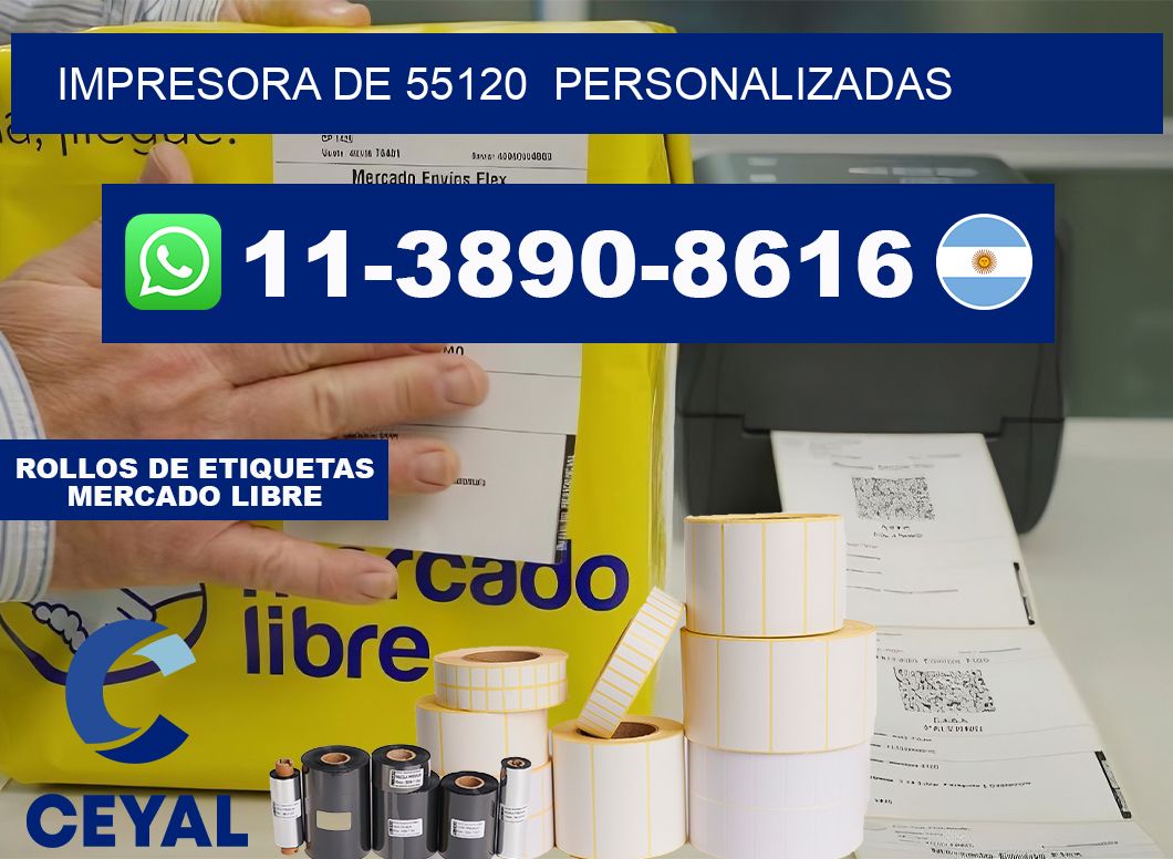 impresora de 55120  personalizadas