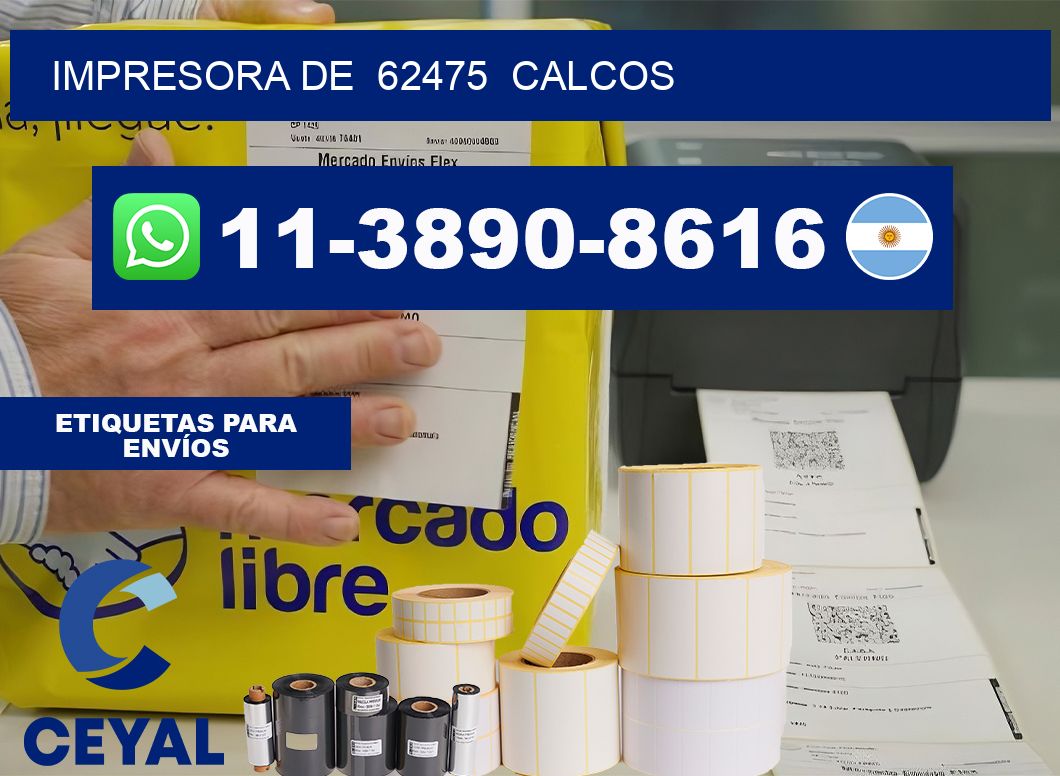 impresora de  62475  calcos