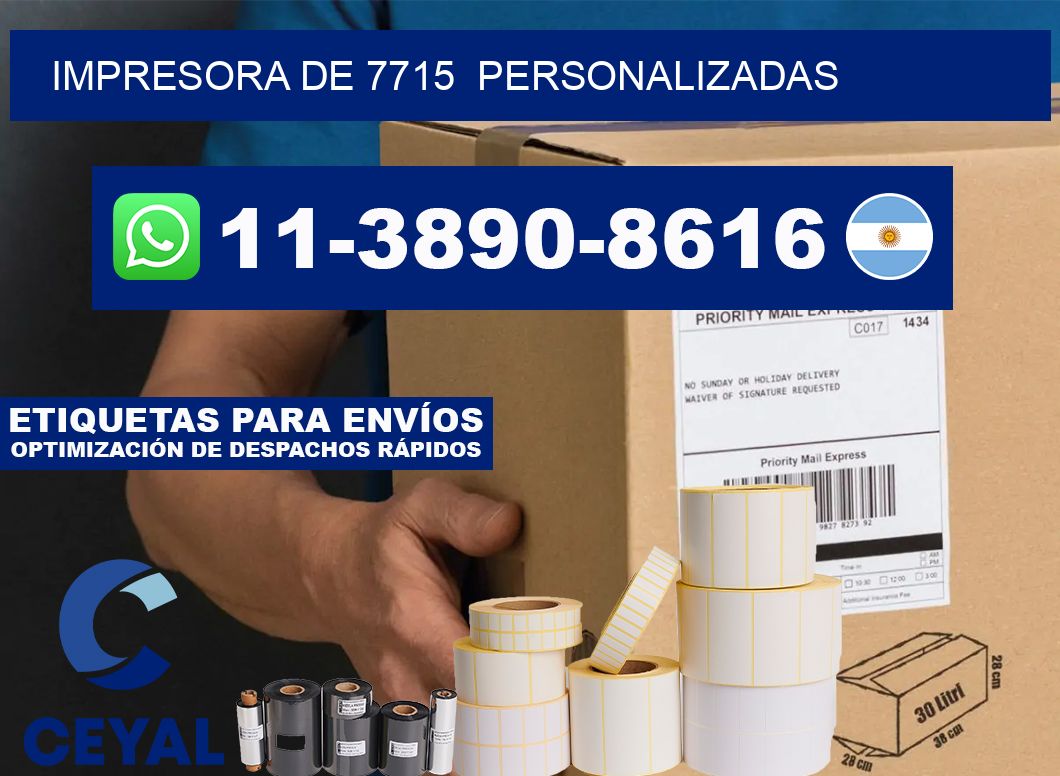 impresora de 7715  personalizadas