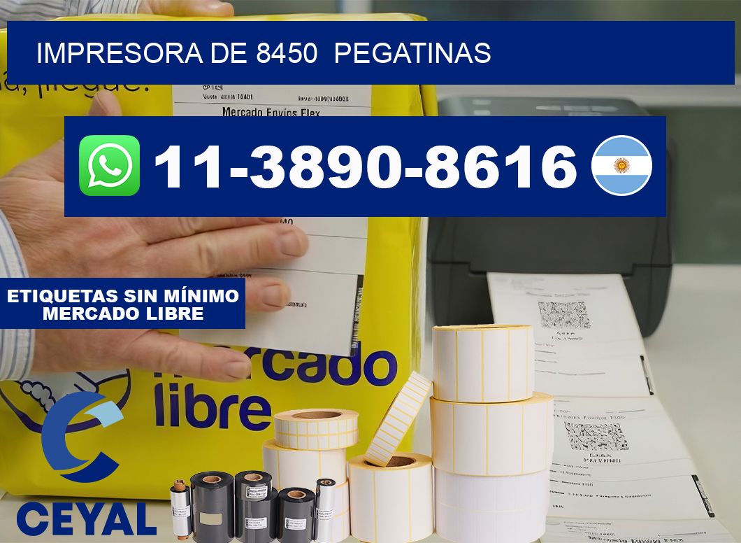 impresora de 8450  pegatinas