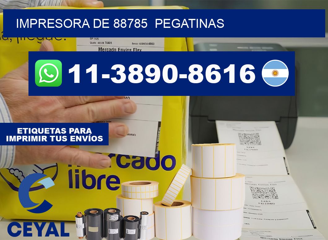 impresora de 88785  pegatinas