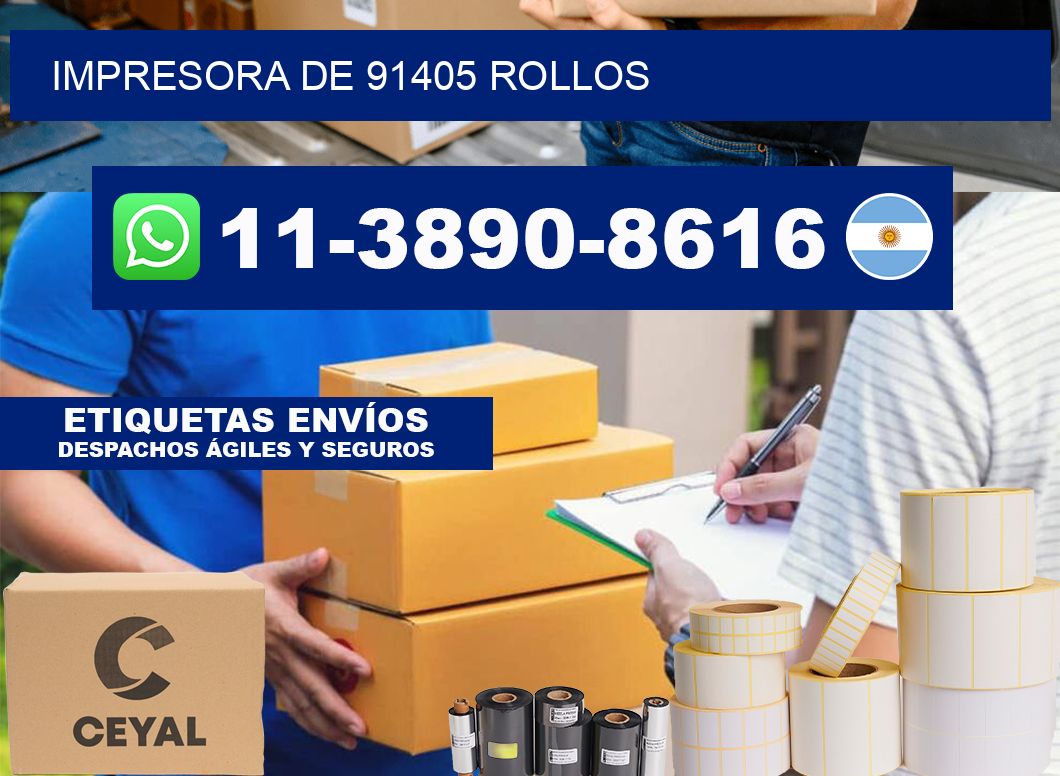 impresora de 91405 rollos