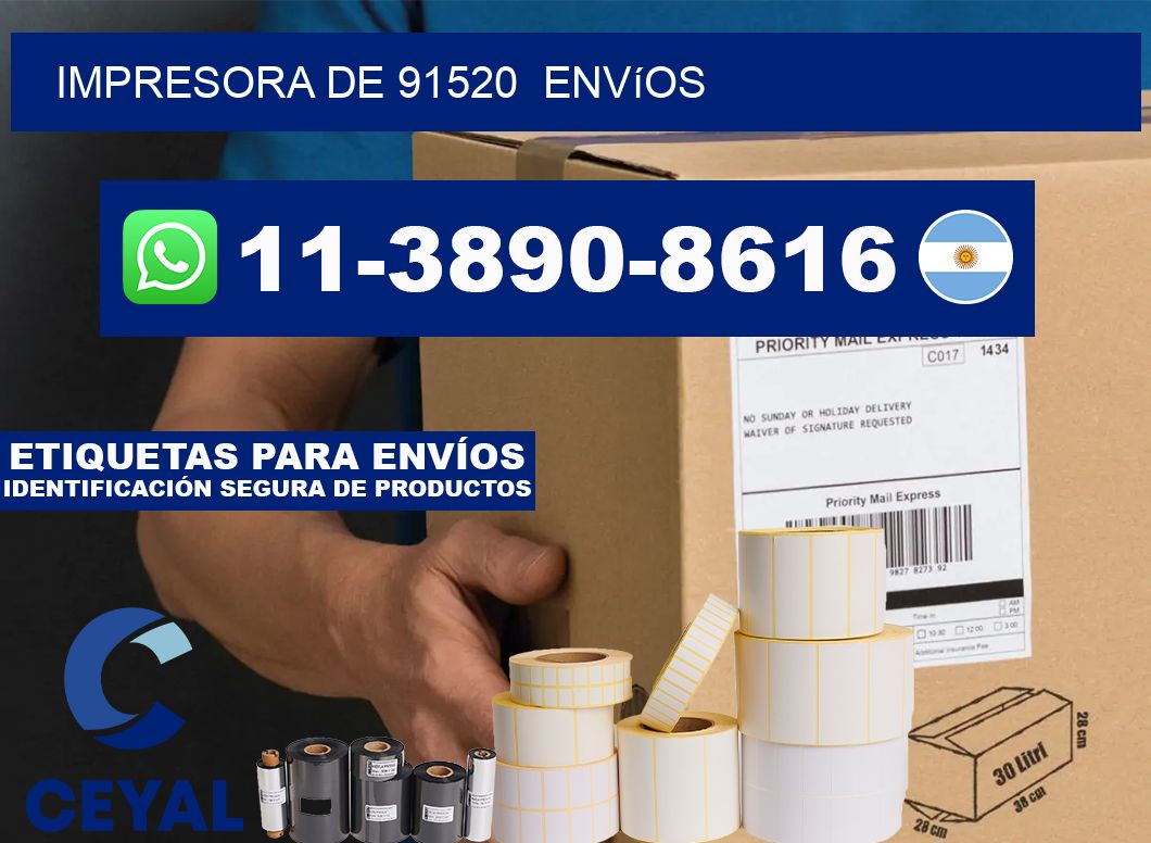 impresora de 91520 envíos