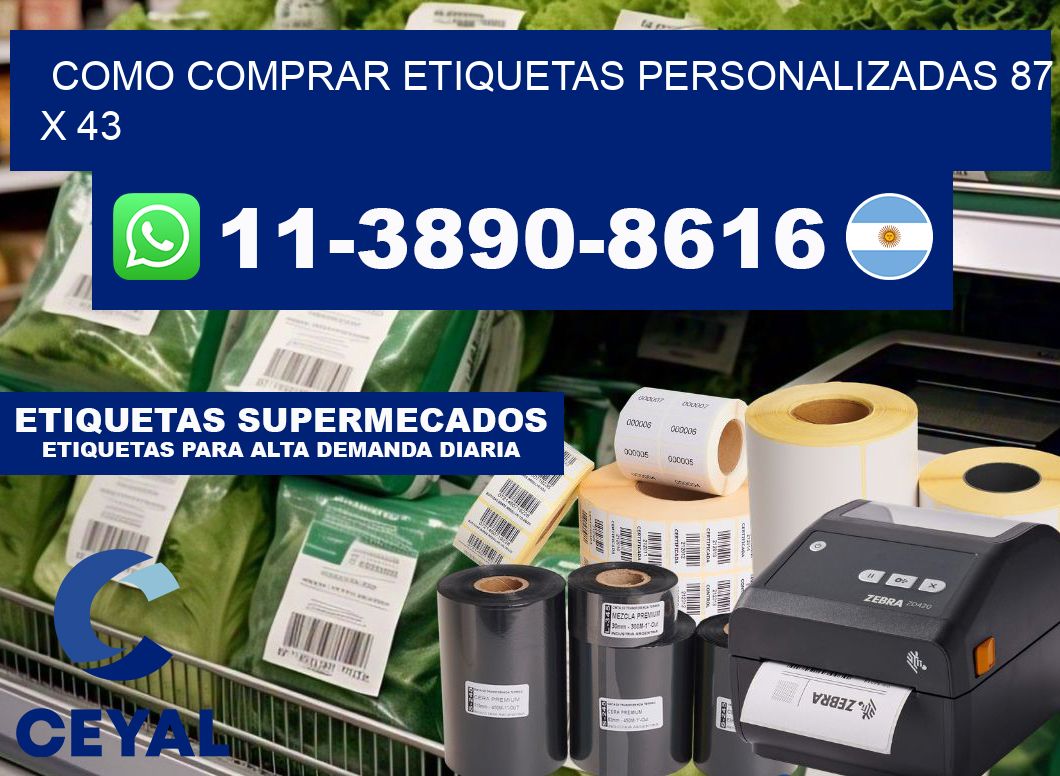 como comprar etiquetas personalizadas 87 x 43