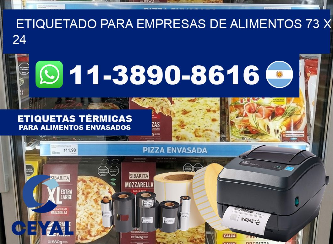 etiquetado para empresas de alimentos 73 x 24