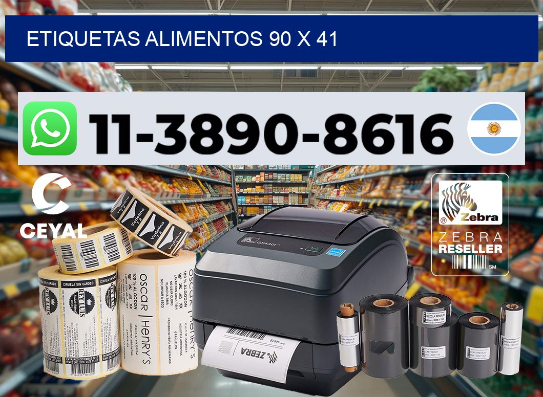 etiquetas alimentos 90 x 41