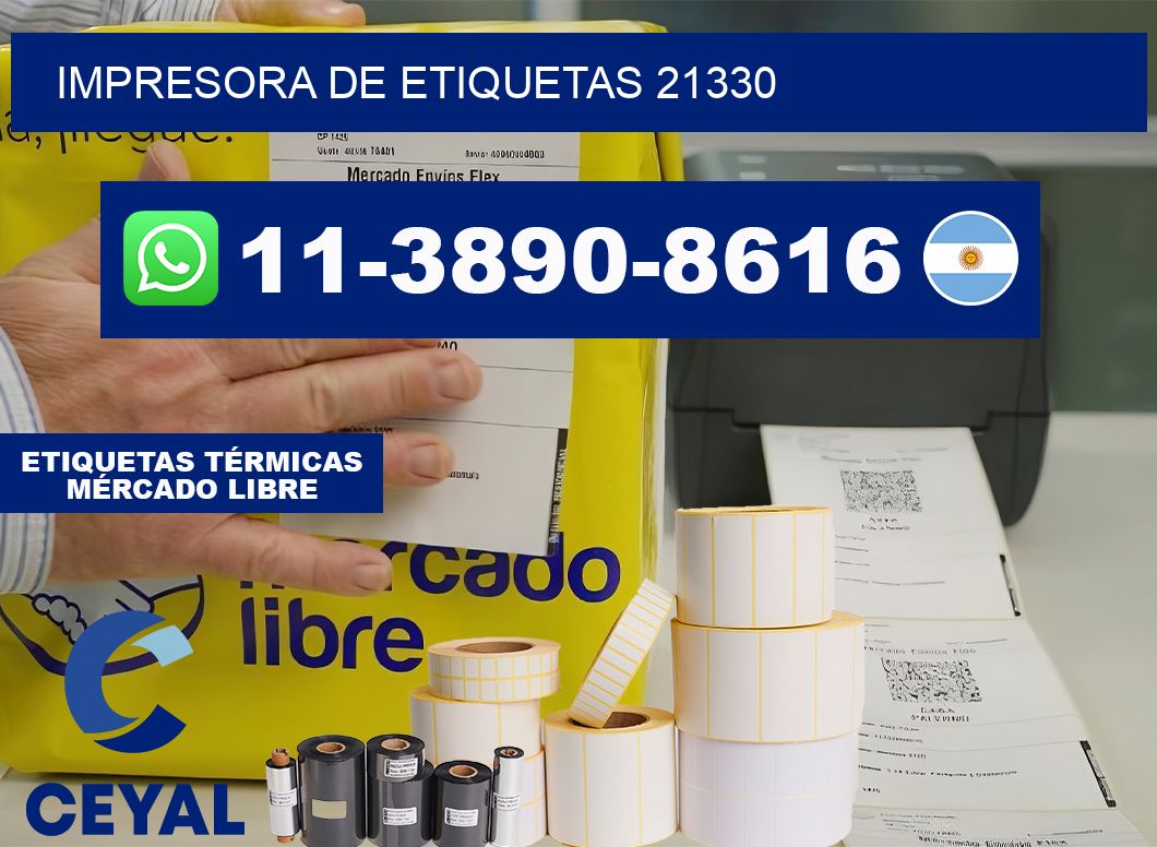 impresora de etiquetas 21330
