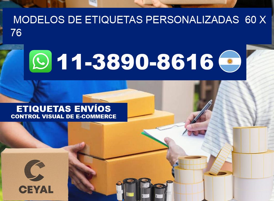 modelos de etiquetas personalizadas 60 x 76