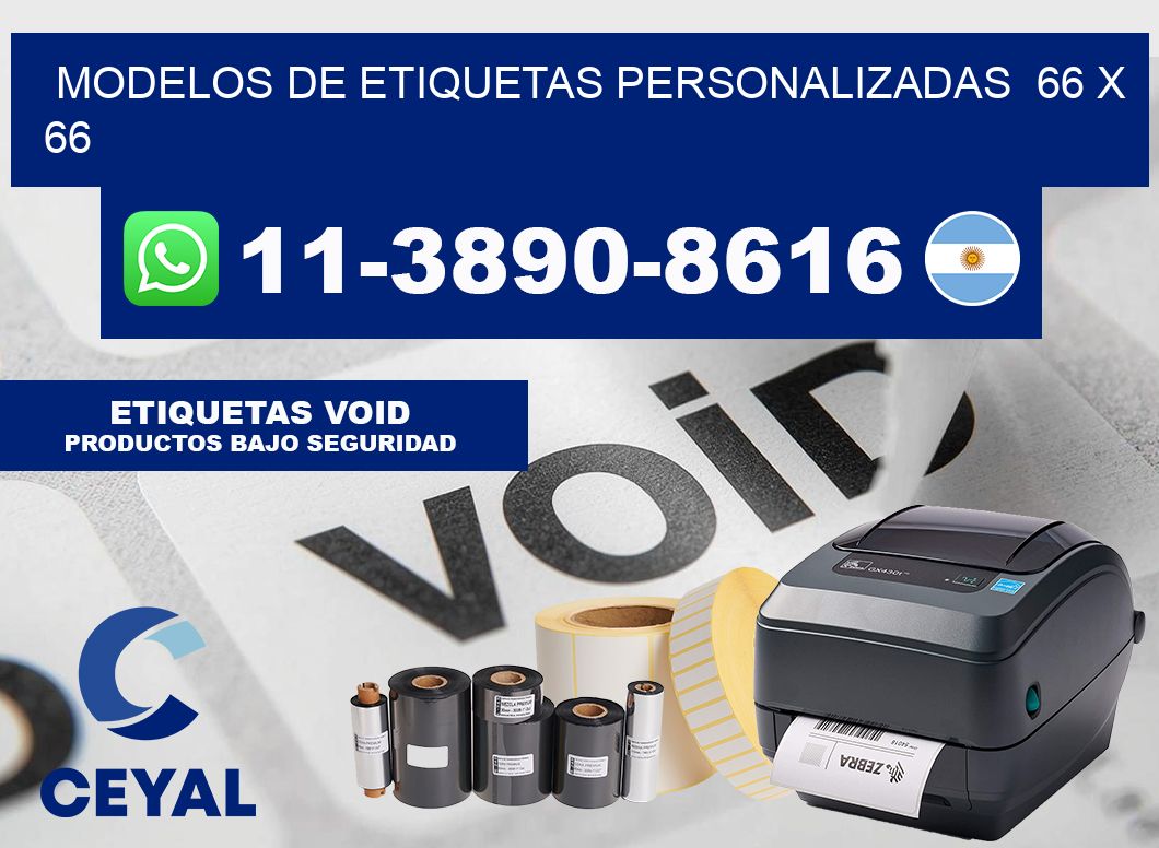 modelos de etiquetas personalizadas 66 x 66