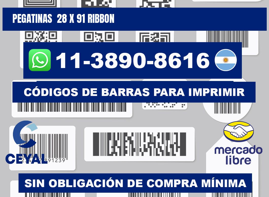 pegatinas 28 x 91 ribbon