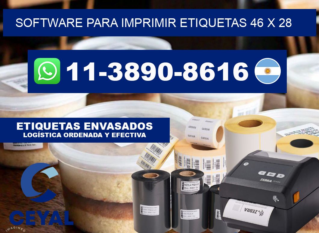 software para imprimir etiquetas 46 x 28