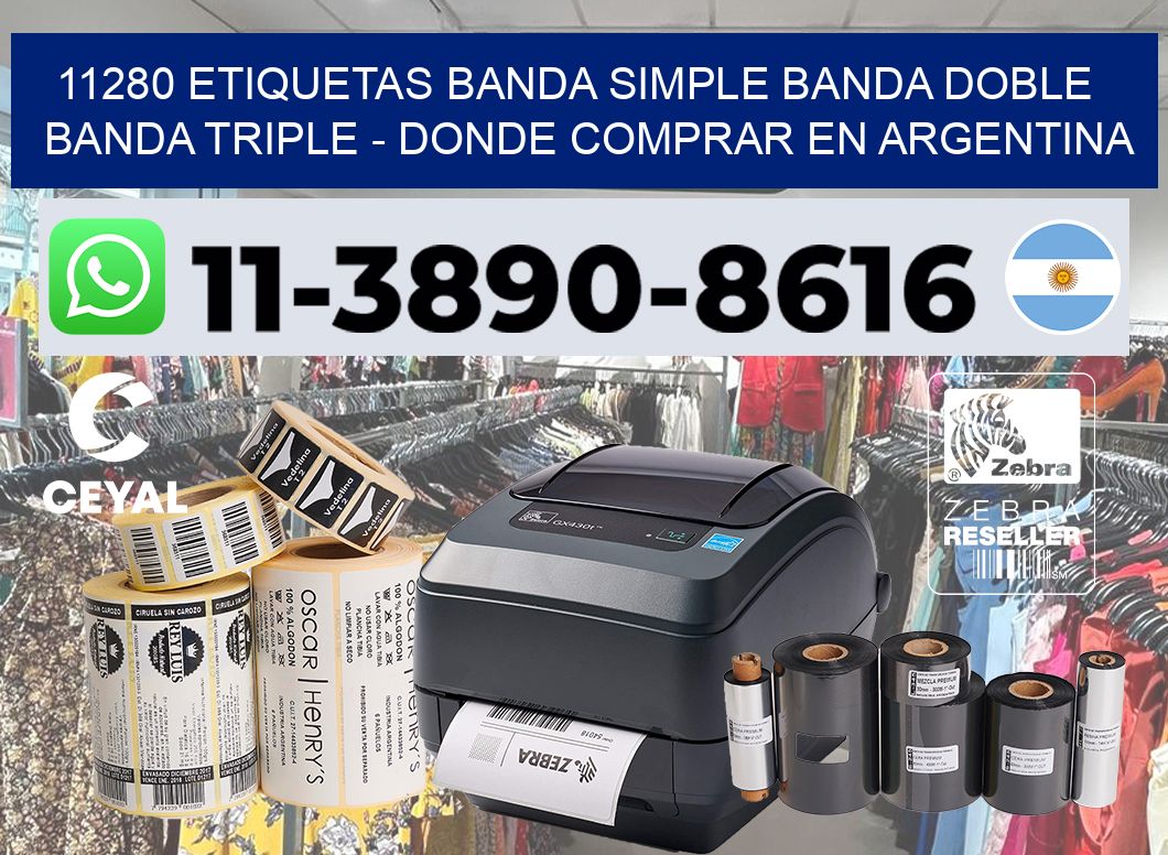 11280 etiquetas banda simple banda doble banda triple – Donde Comprar en Argentina