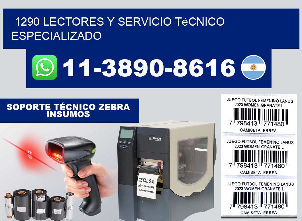 1290 Lectores y Servicio Técnico Especializado