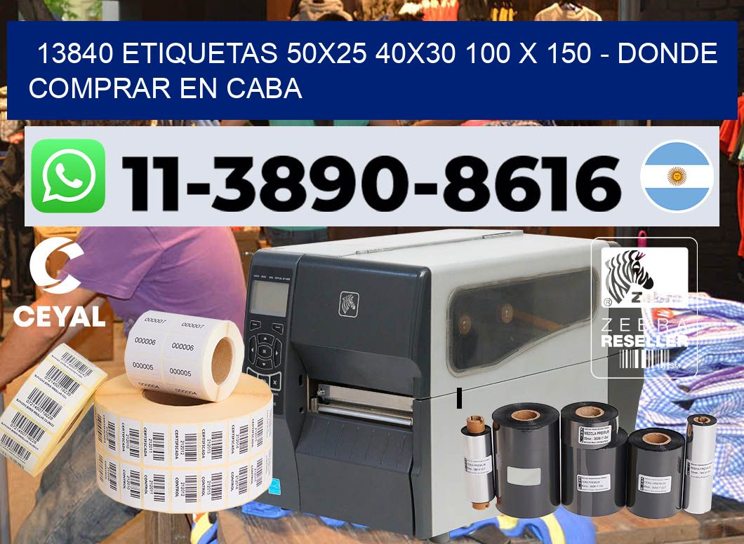 13840 etiquetas 50×25 40×30 100 x 150 – Donde Comprar en Caba
