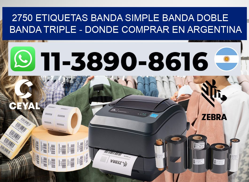 2750 etiquetas banda simple banda doble banda triple – Donde Comprar en Argentina