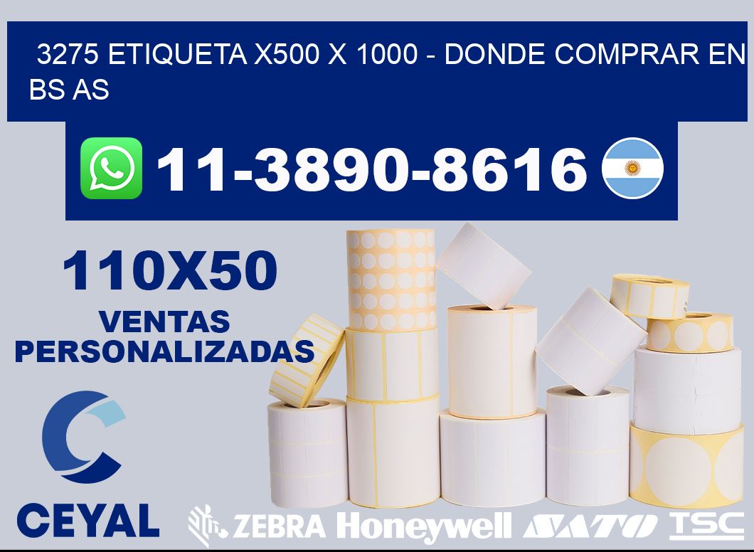 3275 etiqueta x500 x 1000 - Donde Comprar en bs as