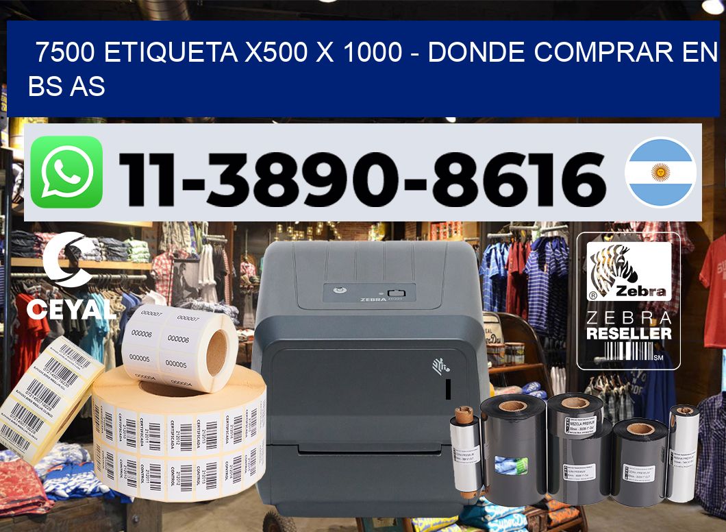 7500 etiqueta x500 x 1000 – Donde Comprar en bs as
