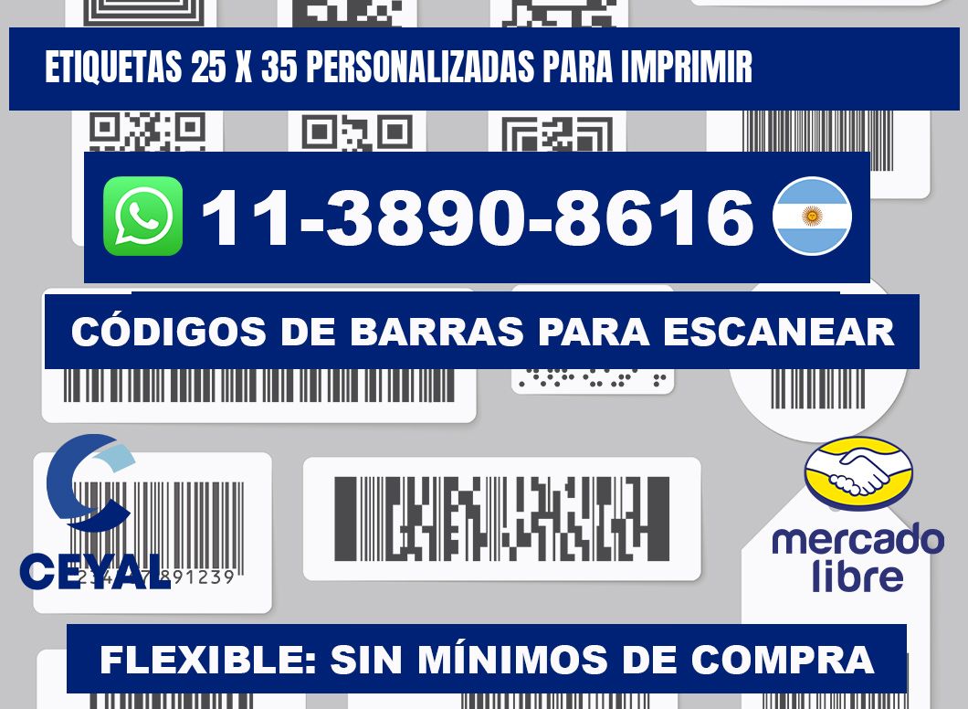 etiquetas 25 x 35 personalizadas para imprimir