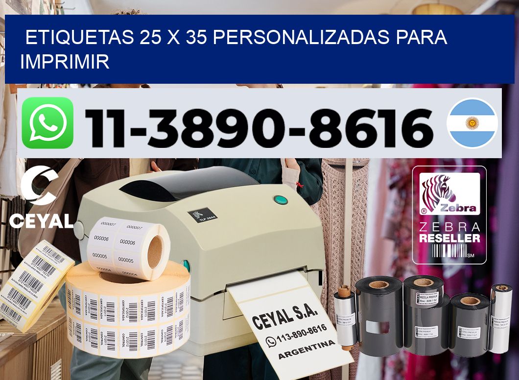 etiquetas 25 x 35 personalizadas para imprimir