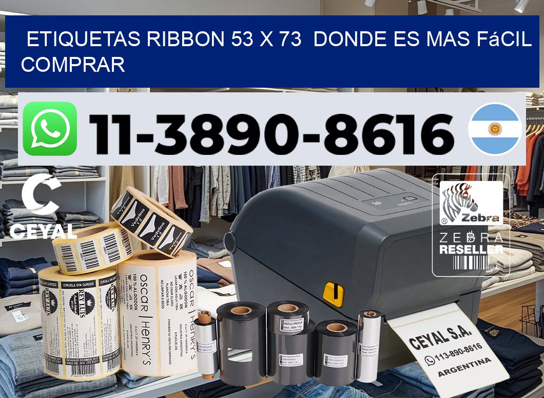 etiquetas ribbon 53 x 73  Donde es mas fácil comprar