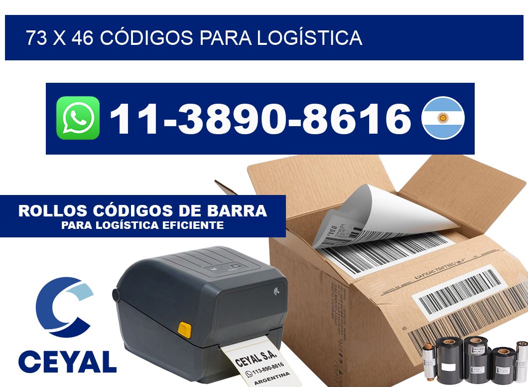 73 x 46 CÓDIGOS PARA LOGÍSTICA