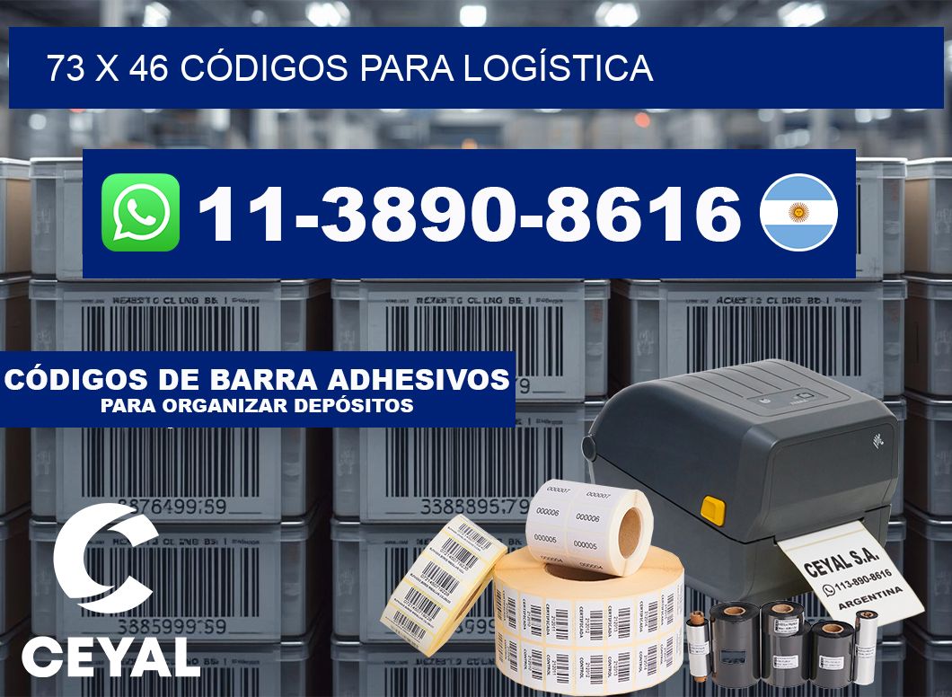 73 x 46 CÓDIGOS PARA LOGÍSTICA