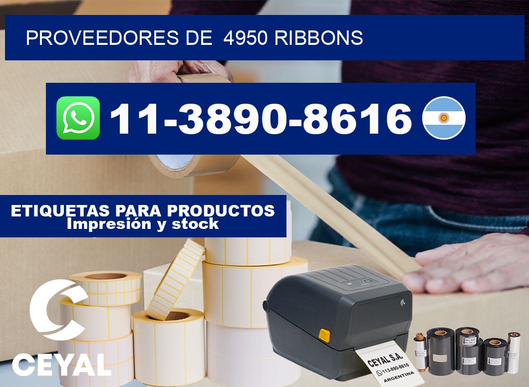 Proveedores de  4950 ribbons