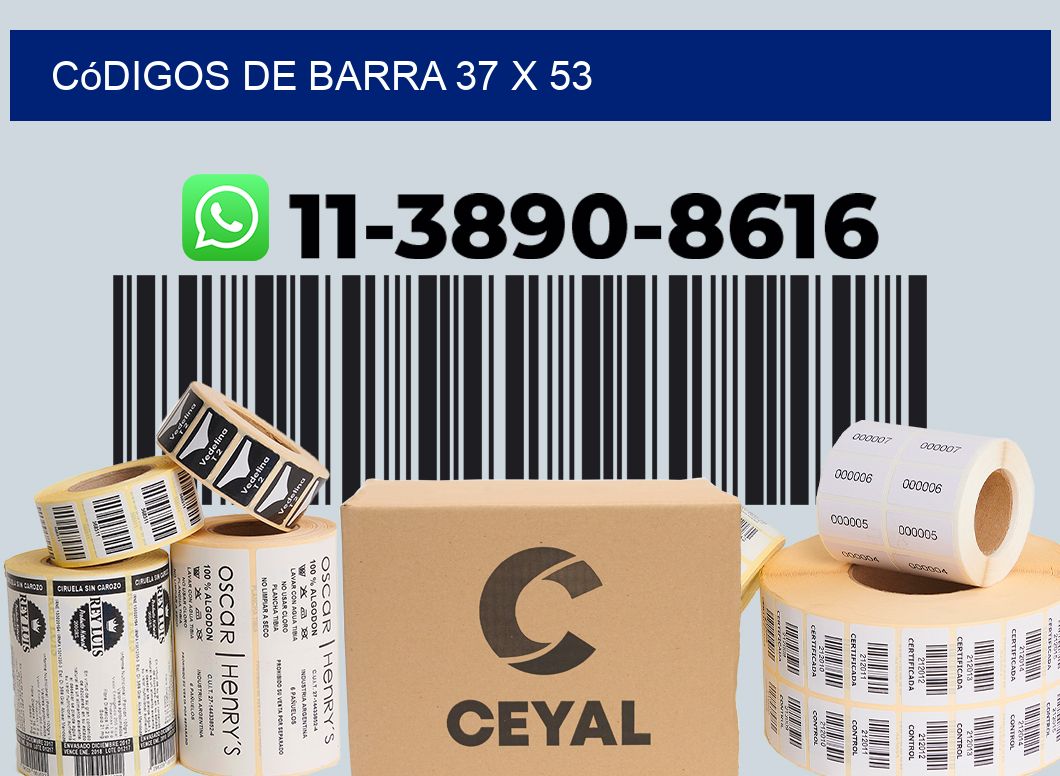 códigos de barra 37 x 53