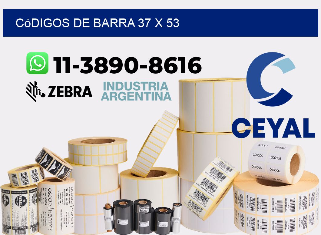 códigos de barra 37 x 53