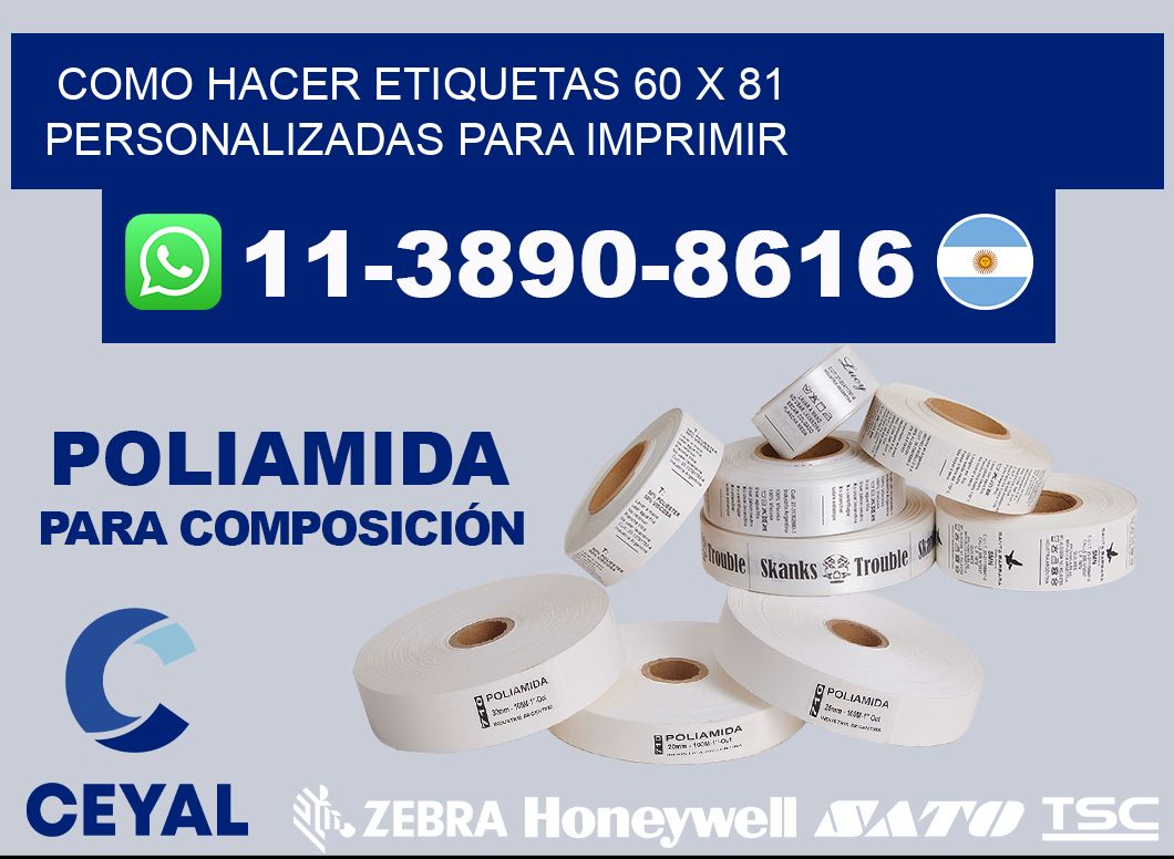 como hacer etiquetas 60 x 81 personalizadas para imprimir