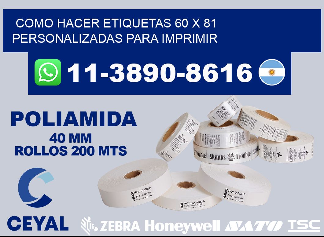 como hacer etiquetas 60 x 81 personalizadas para imprimir