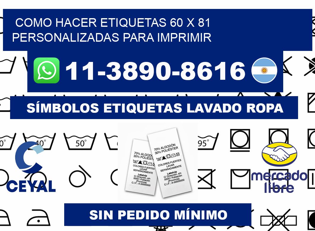 como hacer etiquetas 60 x 81 personalizadas para imprimir