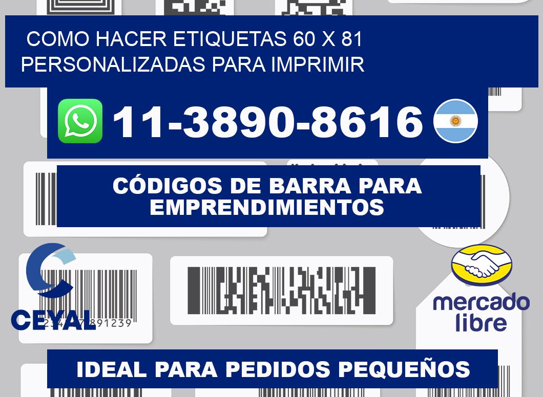 como hacer etiquetas 60 x 81 personalizadas para imprimir