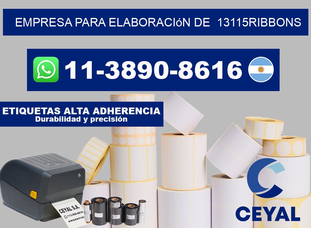 empresa para elaboración de  13115ribbons