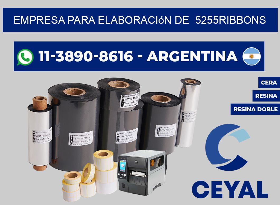 empresa para elaboración de 5255ribbons