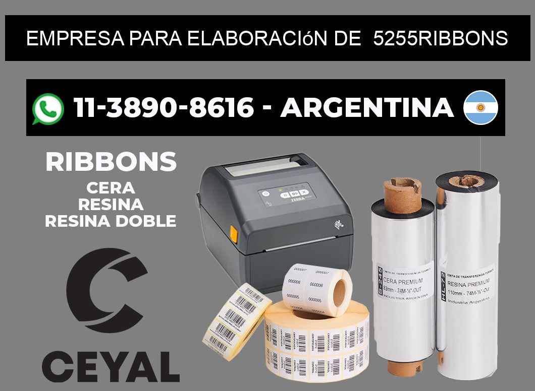 empresa para elaboración de 5255ribbons