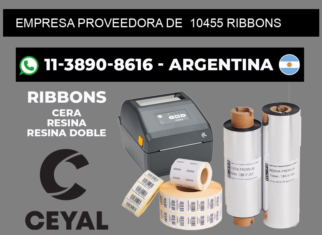 empresa proveedora de  10455 ribbons