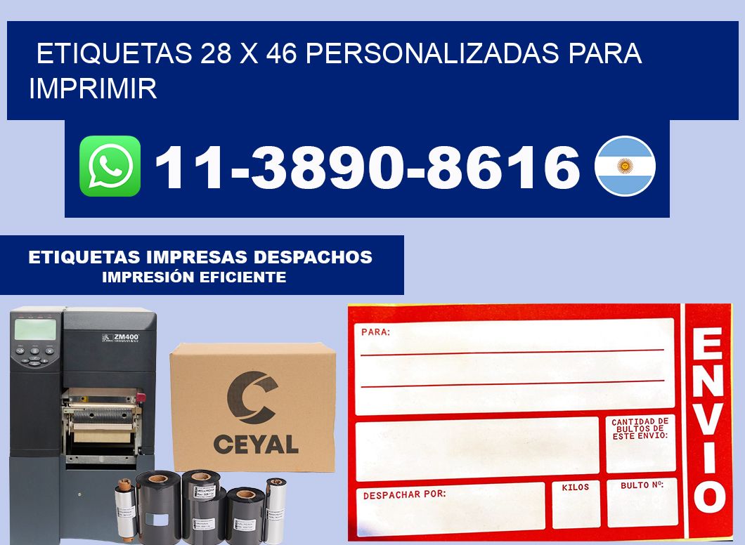 etiquetas 28 x 46 personalizadas para imprimir