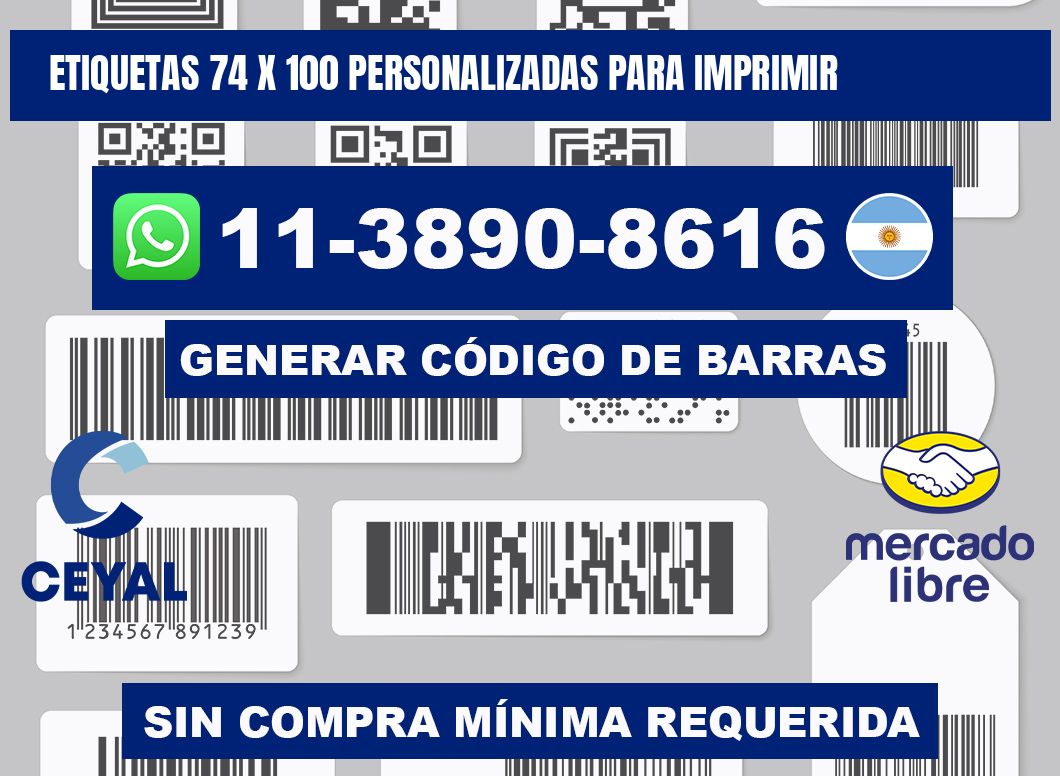 etiquetas 74 x 100 personalizadas para imprimir